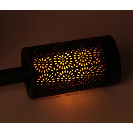 Candeeiro solar LED com sensor de crepúsculo LED/2V IP44