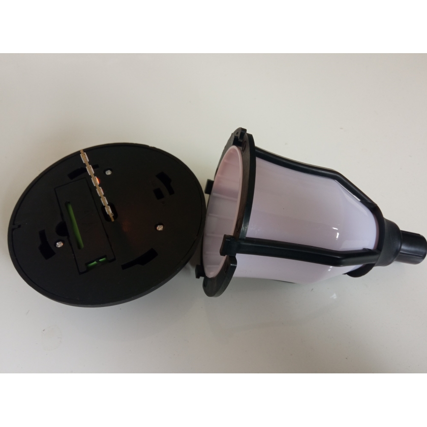 Candeeiro solar LED com sensor de crepúsculo LED/2V IP44