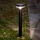 Candeeiro solar LED com sensor GWINEA LED/4,5W/3,7V 2000 mAh 50 cm IP44 preto
