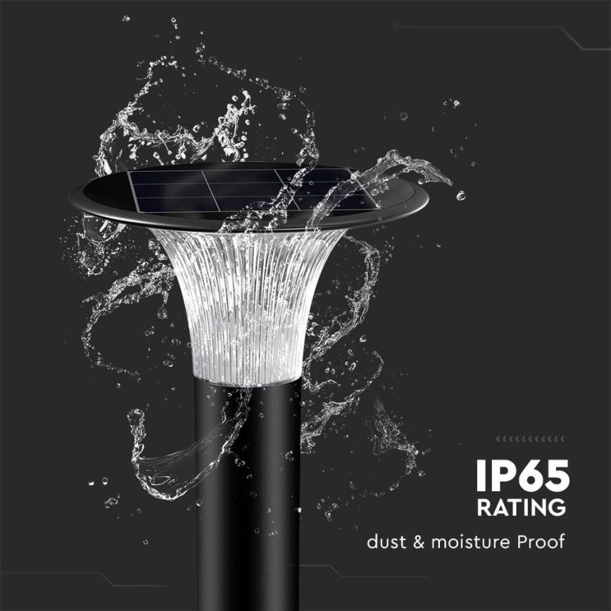 Candeeiro solar LED com sensor LED/15W/3,2V 4000K/6000K IP65
