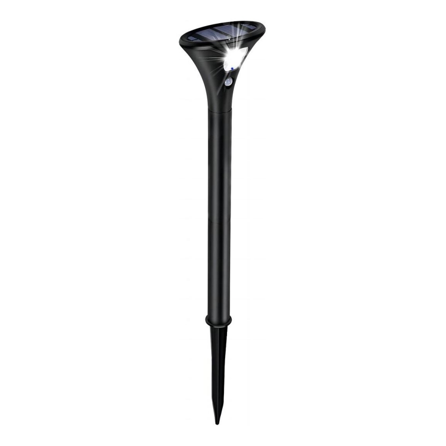 Candeeiro solar LED com sensor LED/1W/3,7V 6000K IP65