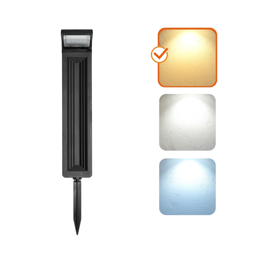 Candeeiro solar LED LED/0,2W/3,7V 6500K IP44