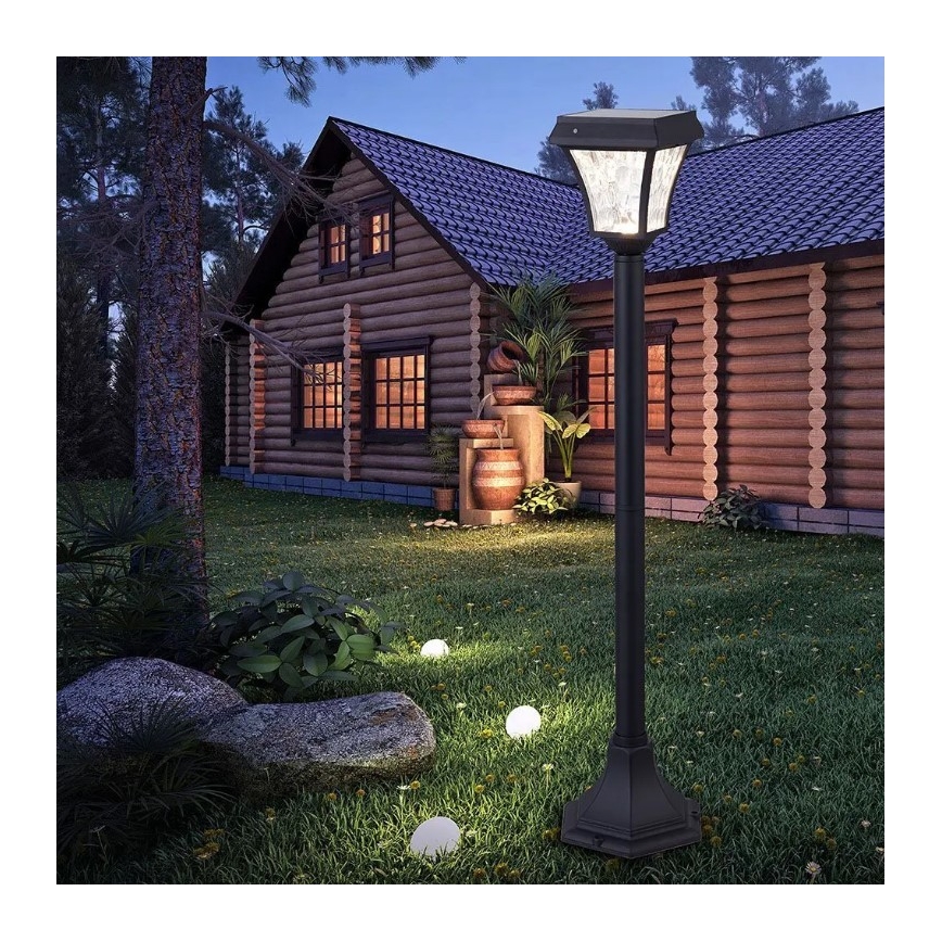 Candeeiro solar LED LED/2W/230V 93 cm 3000/6000K IP65 2200 mAh