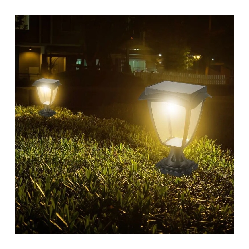 Candeeiro solar LED LED/2W/3,7V 3000/6000K IP65
