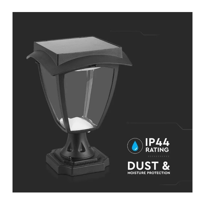 Candeeiro solar LED LED/2W/3,7V 3000/6000K IP65