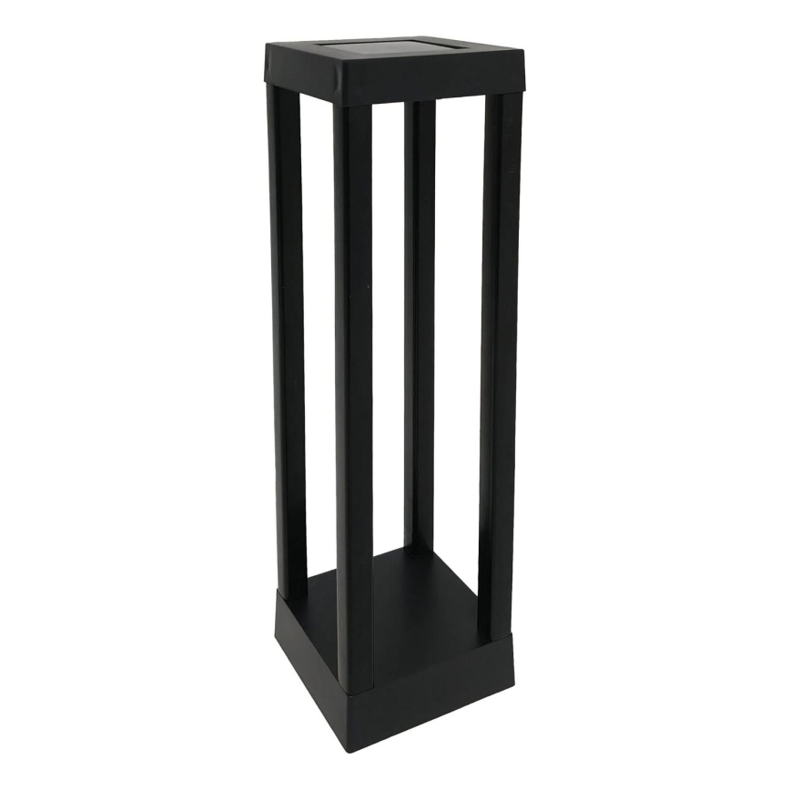 Candeeiro solar LED PALERMO LED/3,7V 500 mAh 46 cm IP44 preto