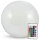 Candeeiro solar LED RGBW BALL LED/3,7V 1500 mAh diâmetro 50 cm IP65 + comando