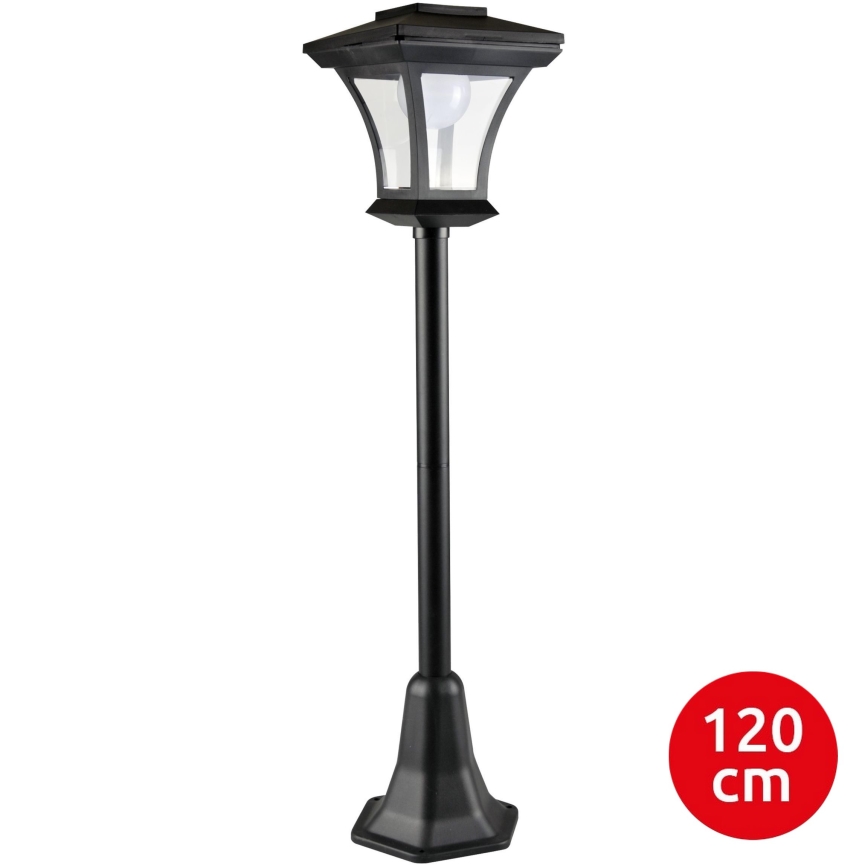Candeeiro solar LED TIRANA LED/1,6W/1,2V 600 mAh IP44 preto