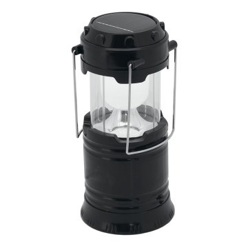 Candeeiro solar portátil LED LED/1200mAh preto