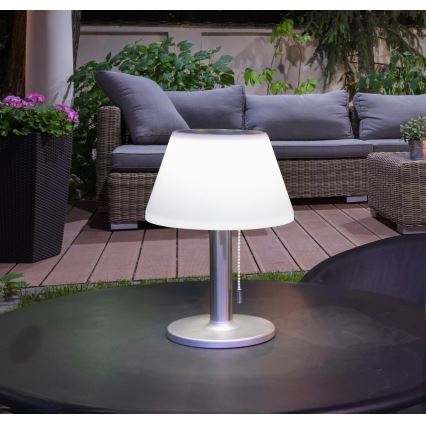 Candeeiro solar regulável VIOLA LED/3,7V IP44