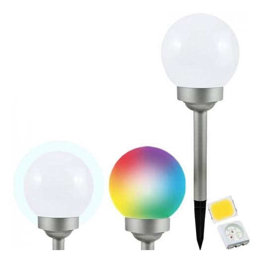 Candeeiro solar RGB LED LED/0,2W/AA 1,2V/600mAh IP44