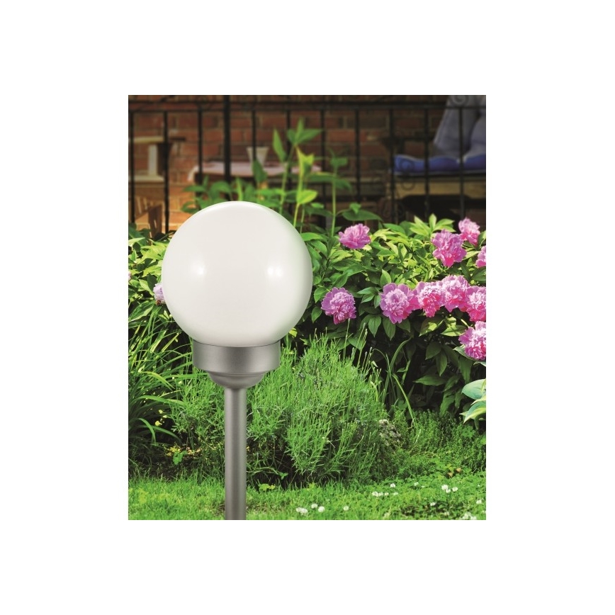 Candeeiro solar RGB LED LED/0,2W/AA 1,2V/600mAh IP44
