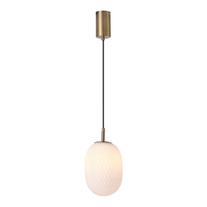 Candeeiro suspenso 1xE14/25W/230V branco diâmetro 15 cm