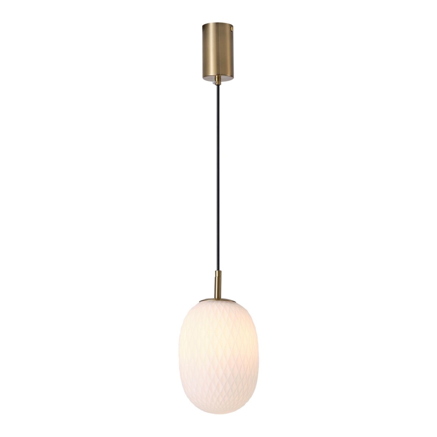 Candeeiro suspenso 1xE14/25W/230V branco diâmetro 15 cm