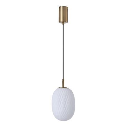 Candeeiro suspenso 1xE14/25W/230V branco diâmetro 15 cm