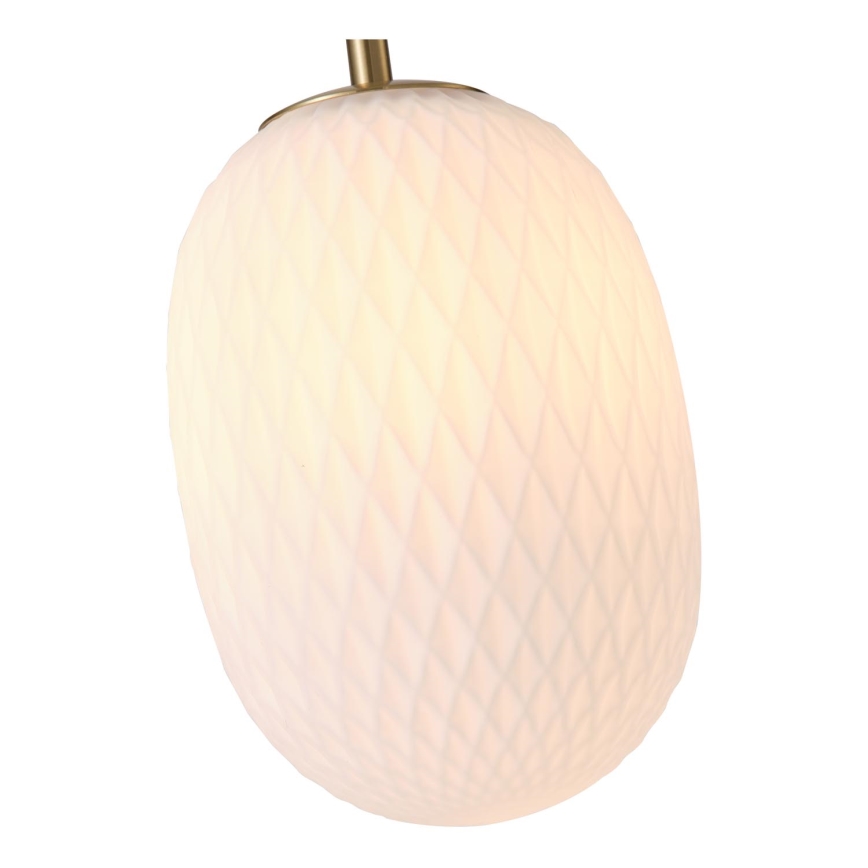 Candeeiro suspenso 1xE14/25W/230V branco diâmetro 15 cm