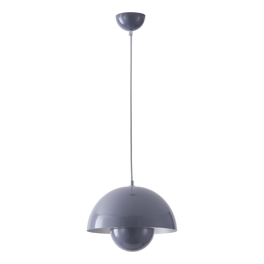 Candeeiro suspenso 1xE27/15W/230V azul