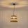 Candeeiro suspenso 1xE27/15W/230V bege