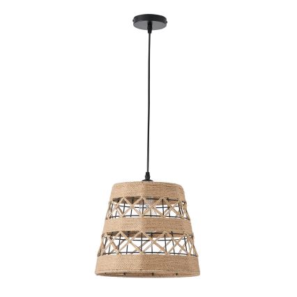 Candeeiro suspenso 1xE27/15W/230V bege