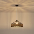 Candeeiro suspenso 1xE27/15W/230V bege