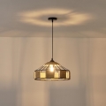 Candeeiro suspenso 1xE27/15W/230V bege