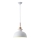 Candeeiro suspenso 1xE27/15W/230V branco diâmetro 28 cm