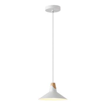 Candeeiro suspenso 1xE27/15W/230V branco