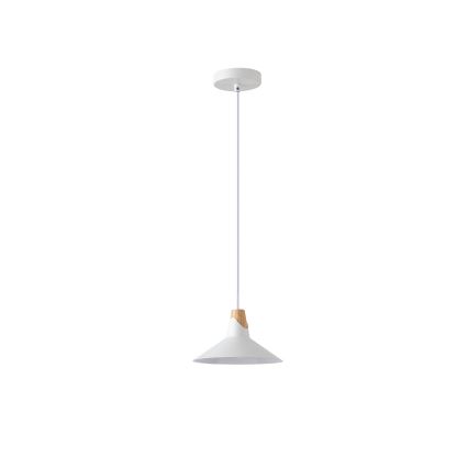 Candeeiro suspenso 1xE27/15W/230V branco