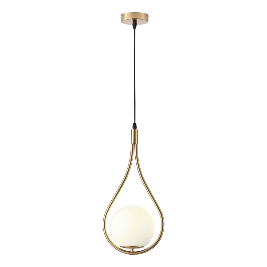 Candeeiro suspenso 1xE27/15W/230V latão