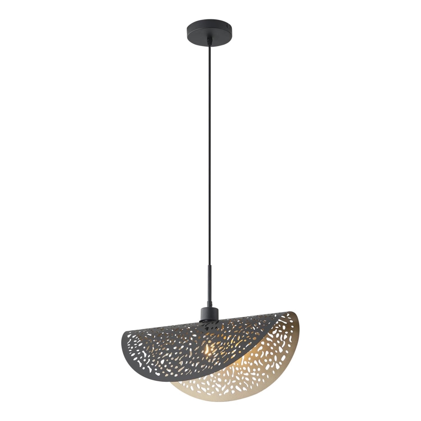 Candeeiro suspenso 1xE27/15W/230V preto