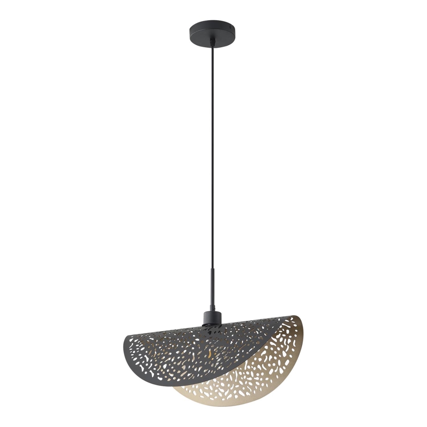 Candeeiro suspenso 1xE27/15W/230V preto