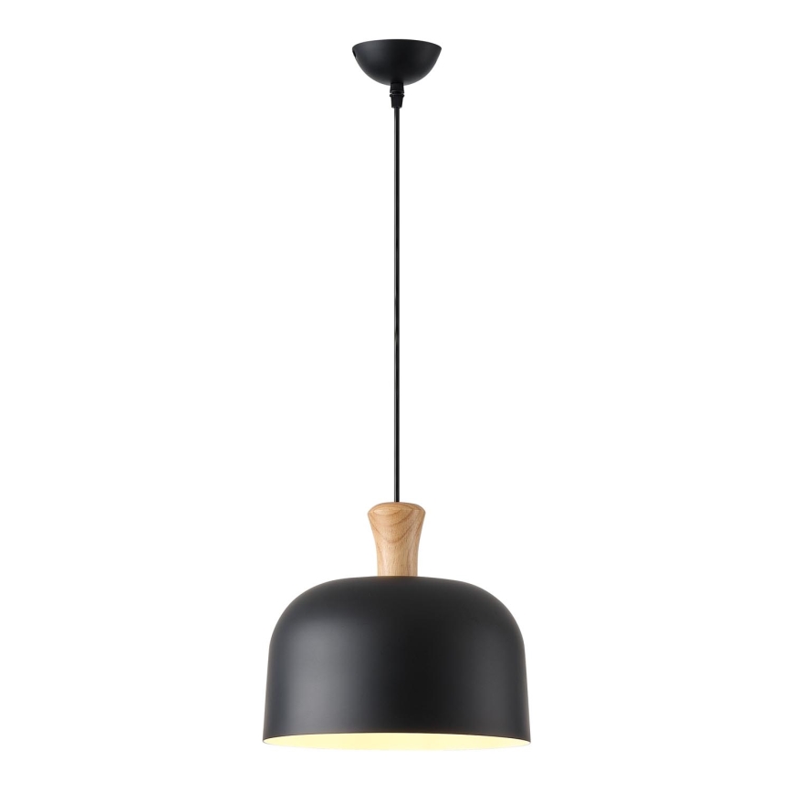 Candeeiro suspenso 1xE27/15W/230V preto