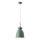 Candeeiro suspenso 1xE27/15W/230V verde