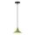 Candeeiro suspenso 1xE27/15W/230V verde