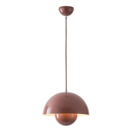 Candeeiro suspenso 1xE27/15W/230V vermelho
