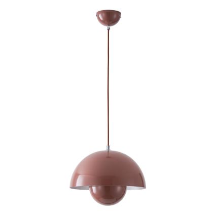 Candeeiro suspenso 1xE27/15W/230V vermelho