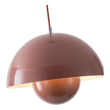 Candeeiro suspenso 1xE27/15W/230V vermelho