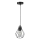 Candeeiro suspenso 1xE27/35W/230V diâmetro 18 cm preto