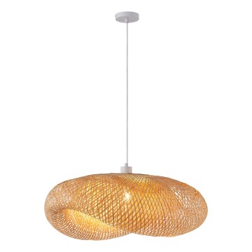 Candeeiro suspenso 1xE27/40W/230V bambu