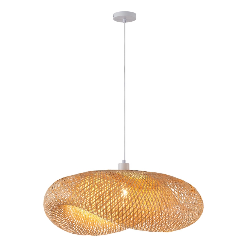 Candeeiro suspenso 1xE27/40W/230V bambu