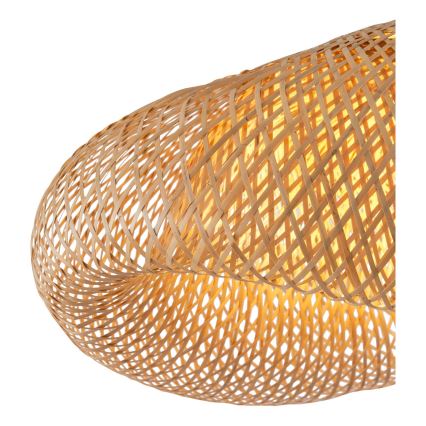 Candeeiro suspenso 1xE27/40W/230V bambu