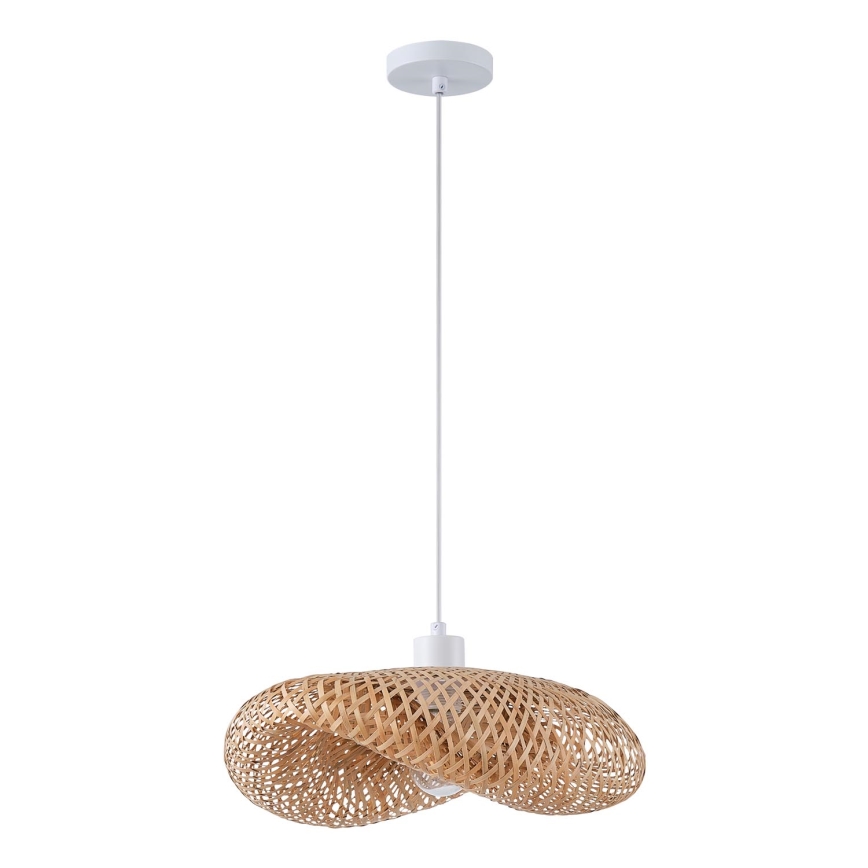 Candeeiro suspenso 1xE27/40W/230V bambu