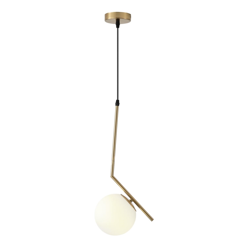 Candeeiro suspenso 1xE27/40W/230V latão