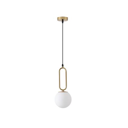 Candeeiro suspenso 1xE27/40W/230V latão