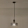 Candeeiro suspenso 1xE27/40W/230V preto