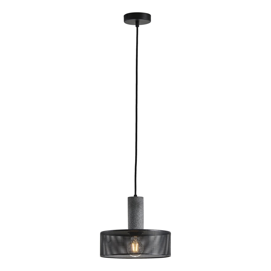 Candeeiro suspenso 1xE27/40W/230V preto