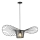 Candeeiro suspenso 1xE27/40W/230V preto