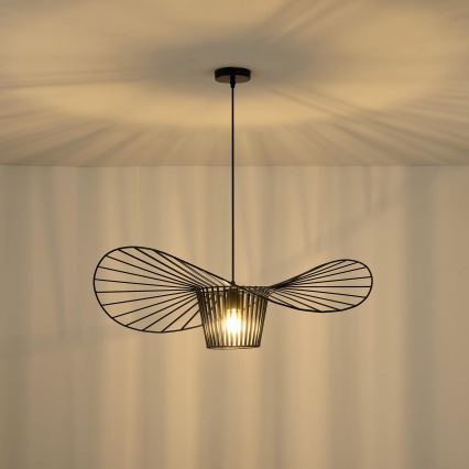 Candeeiro suspenso 1xE27/40W/230V preto