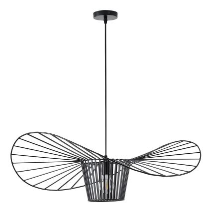 Candeeiro suspenso 1xE27/40W/230V preto