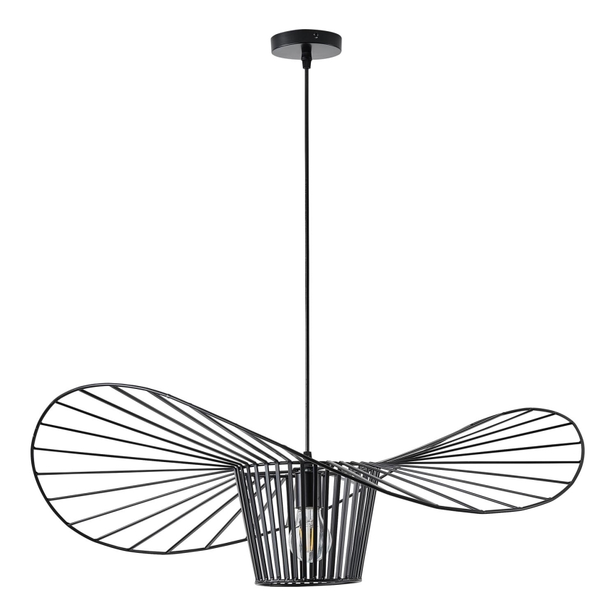 Candeeiro suspenso 1xE27/40W/230V preto